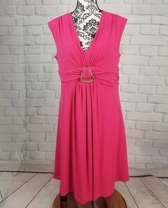 Marc Bouwer size medium stretch knit lined dress